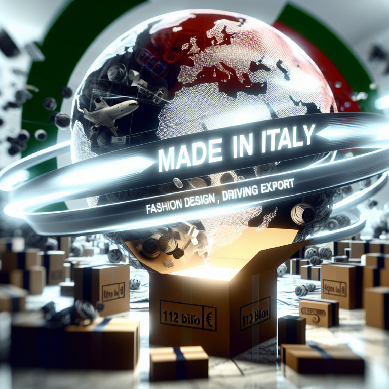 Il Made in Italy vale 112 miliardi: moda e design trainano l’export